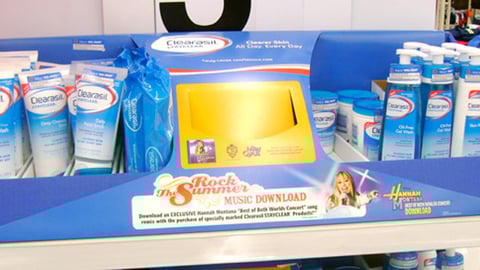 Clearasil 'Rock the Summer' Shelf Tray