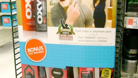 Oxy 'Cash for College' Sidekick