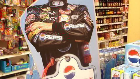 PepsiCo 'Go Pro' Standee