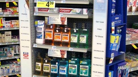 Rite Aid 'Smile' Endcap