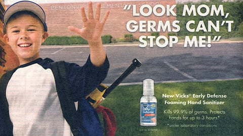 Wal-Mart/Vicks Print Ad