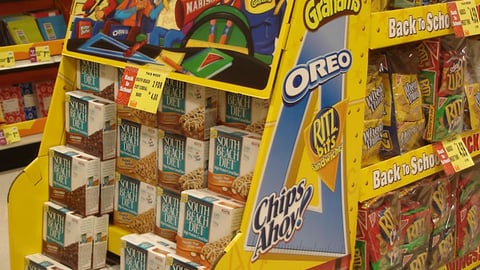 Nabisco Back-to-School Display