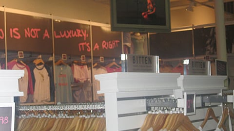 Steve & Barry's Bitten Merchandising