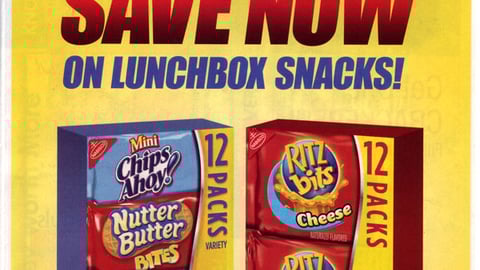 Nabisco Lunchbox Snacks FSI