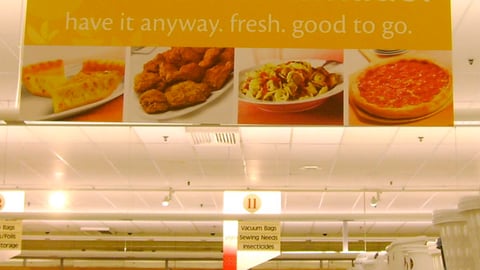 Stop & Shop Prepared Foods Ceiling Banner