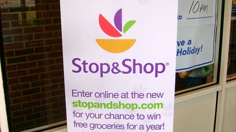 Stop & Shop Sweeps Banner