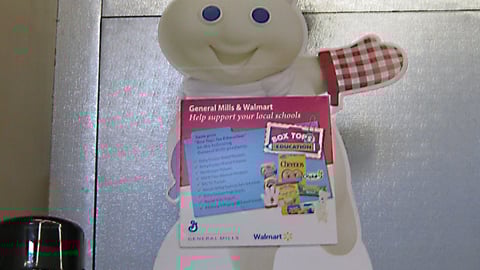General Mills Walmart 'Box Tops' Case Card