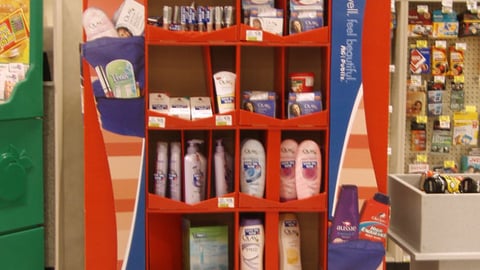 P&G Publix Back-to-School Display