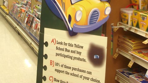 Safeway Back-to-School Standee