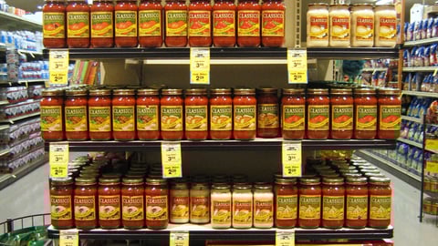 Safeway '10% Goes Back' Endcap