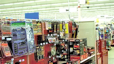 Kmart Craftsman Tool Merchandising