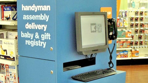 Kmart 'Just Ask' Service Kiosk