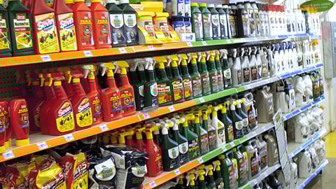 Kmart Lawn Care In-Line Merchandising