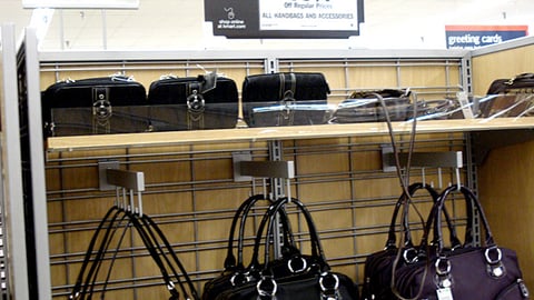 Kmart Attention Handbag Display