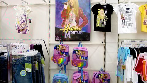 Kmart Hannah Montana Apparel Merchandising