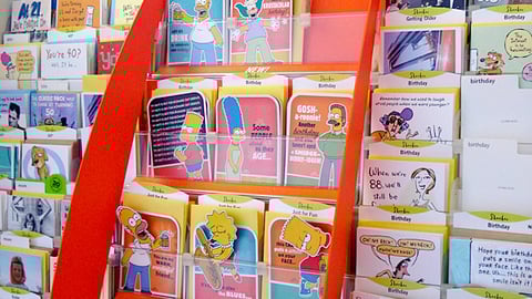 Hallmark Simpsons Shelf Set