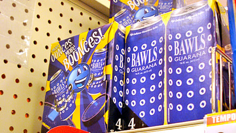 Target Bawls Guarana Merchandising