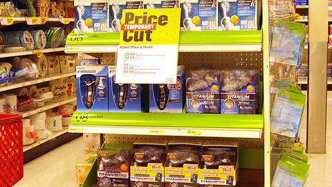 Target 08 College Personal Care Endcap