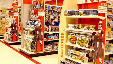 Target 'Clone Wars' Toy Endcaps