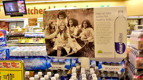 Smartwater 'Action for Healthy Kids' Pole Topper