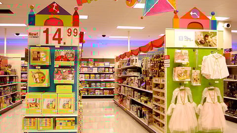 Target Play Wonder Endcaps