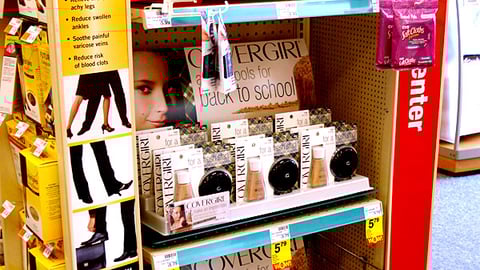 CoverGirl Back-to-School CVS Endcap