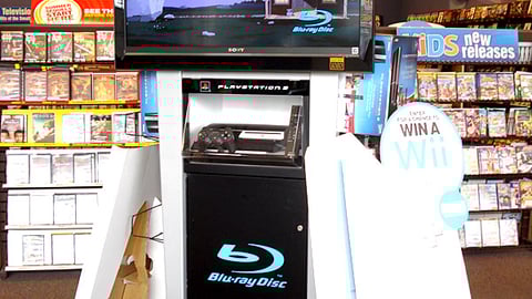 Blockbuster Blu-ray Media Display
