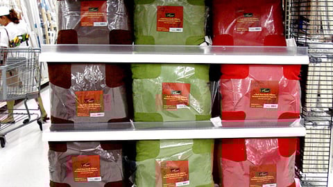 Walmart Harvest Pillow Endcap