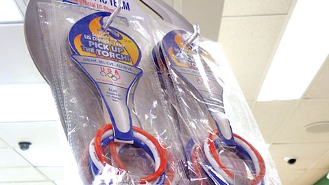 U.S. Olympic Team Torch Display