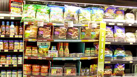 Supervalu 'Simply Salad Cafe' Display