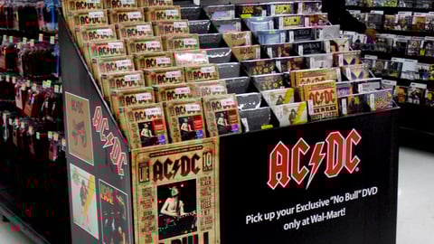 Walmart AC/DC 'No Bull' Half-Pallet