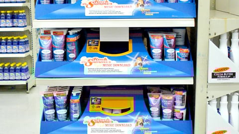 Clearasil 'Rock the Summer' Walmart PDQs