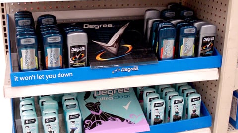 Degree Walmart Shelf Trays