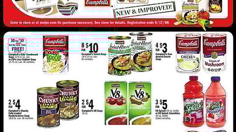 Meijer Campbell's Labels Feature