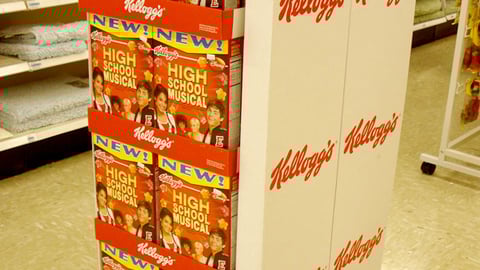 Kellogg's 'High School Musical' Floorstand