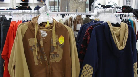 Kmart Limon & Sal Apparel Rack