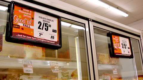 Winn-Dixie 'Good 'Til Fall' Cooler Signs