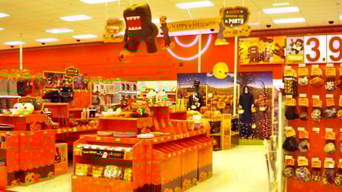 Target Halloween Merchandising