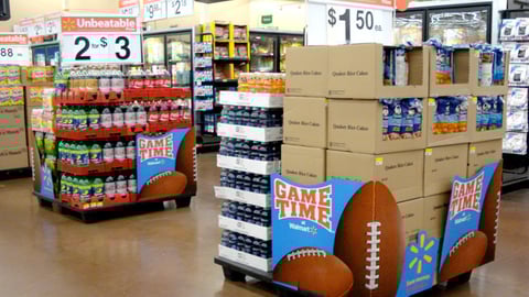 Walmart Game Time Snack Pallets