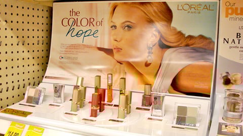 L'Oreal Color of Hope Shelf Tray