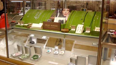 Target Dean Harris Jewelry Counter Display