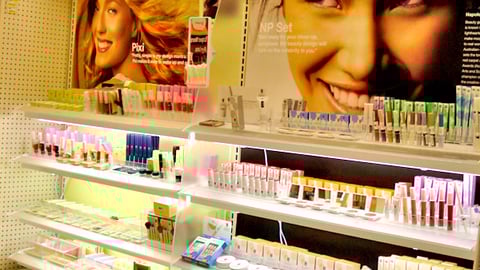 Target 'Prestige' Cosmetics Merchandising