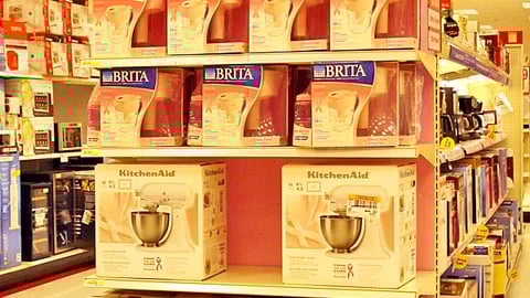 Target 'Shop Pink' Kitchen Appliances Endcap