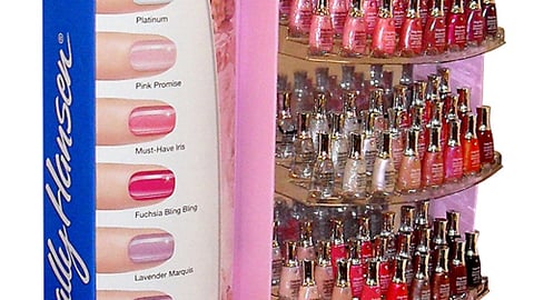 Coty Sally Hansen Endcap Display