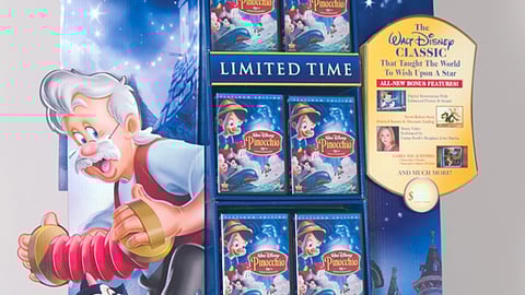 "Pinocchio" 48-count Shipper