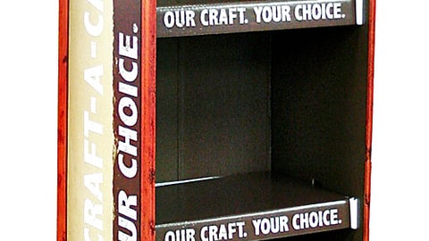 Michelob Craft-a-Case Display Rack