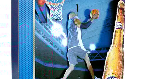 Bud Light March Madness Motion Topper