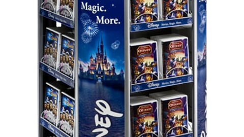 Disney New Release 4-Sided Floor Display