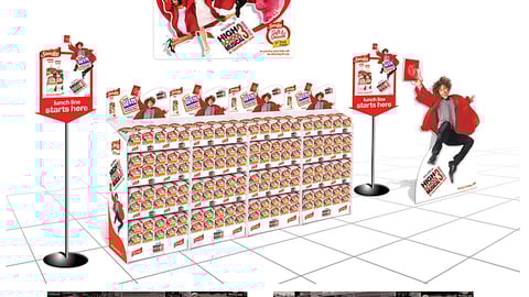 Sara Lee 'High School Musical 3' Displays