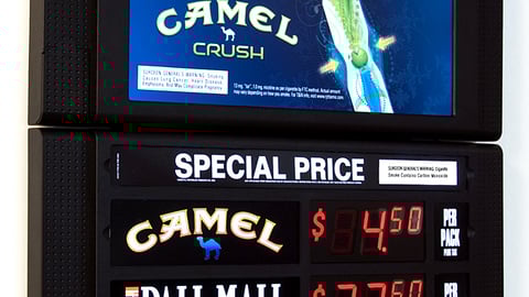 Multibrand LCD Tobacco Pricer System